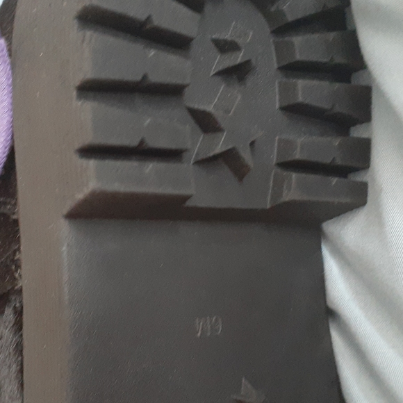 #43 Brand new Sugar Thrillz velvet combat boots - Picture 11 of 11